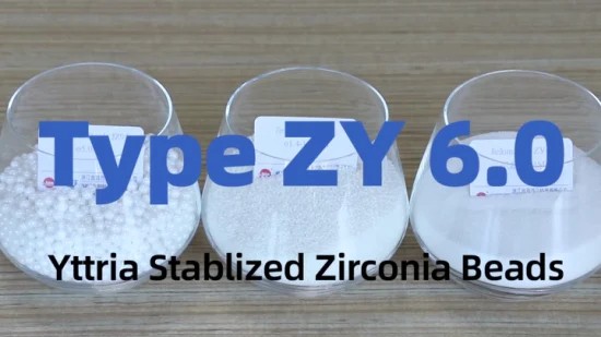 Durchmesser 0,3–0,4 mm, 95 % Zirkonoxid, Schleifmittel, Keramikkugel für Druckfarben